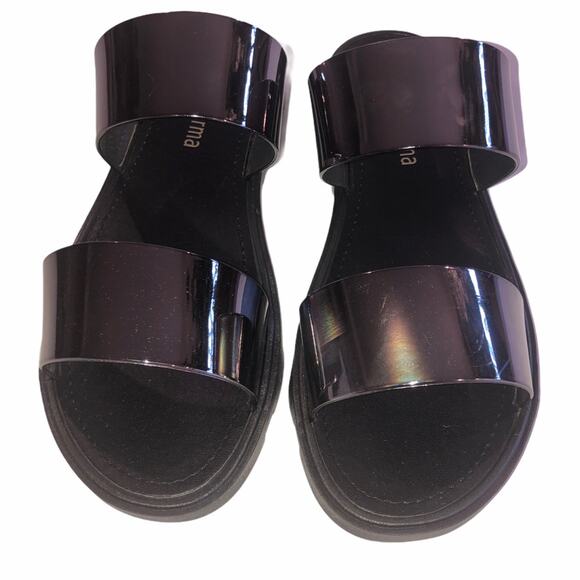 Electric Karma Grove Pewter Slides Sandals - Picture 3 of 15